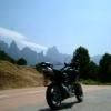 Motorcycle Road d268--col-de- photo